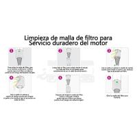 Secador de pelo profesional con rizador, 6 en 1 set de regalo, regalo del día de la mujer, regalo para mujer - details 6