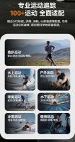 Nuevo reloj inteligente deportivo para hombre 2026 con GPS, pantalla AMOLED elevada, monitor de frecuencia cardíaca, llamadas Bluetooth, resistencia al agua IP68, 1000mAh, brújula, altímetro, reloj inteligente para deportes al aire libre + regalo de moda - details 15