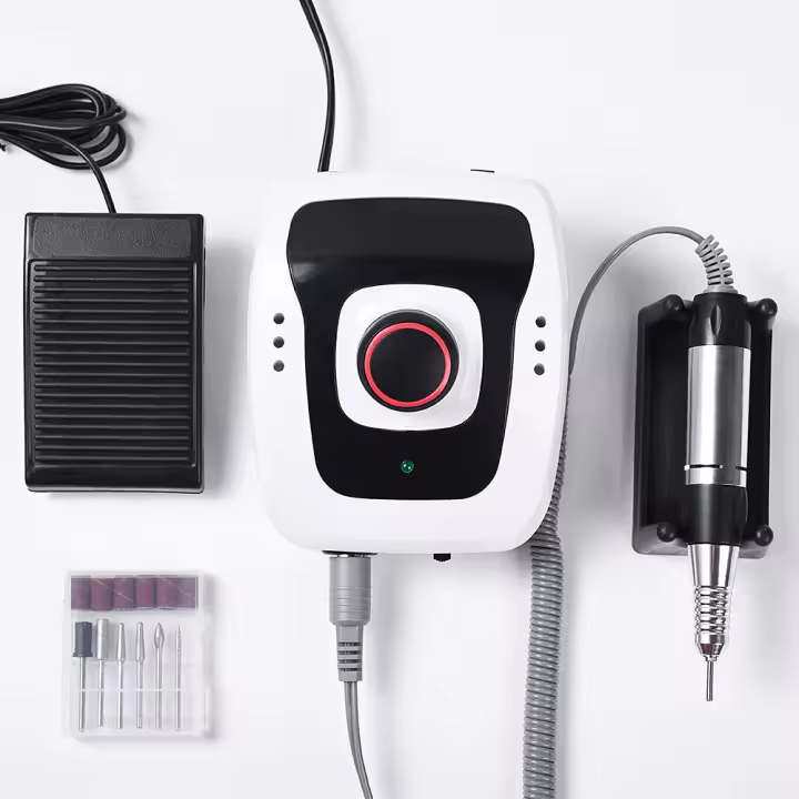 Kit de Máquina de Manicura KADS 30W 35000RPM para Arte de Uñas con Batería Herramientas de Belleza para Uñas y Pedículas Marca KADS - 1