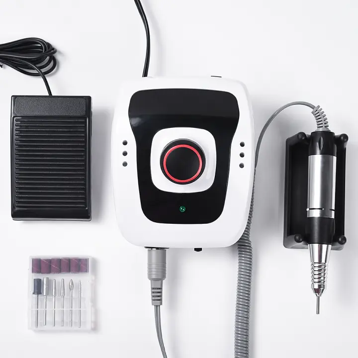 Kit de Máquina de Manicura KADS 30W 35000RPM para Arte de Uñas con Batería Herramientas de Belleza para Uñas y Pedículas Marca KADS - 1