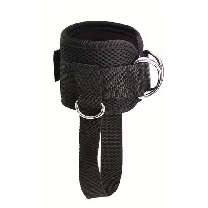 Glúteos que dan forma a la aptitud física, hebilla de tobillo, ejercicios de mano para el muslo con correas para los pies, correa para el tobillo, puños para las piernas, anillo en D acolchado - 1