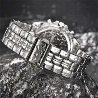 Reloj de Cuarzo de Fecha Sencilla de Marca XINEW Reloj de Lujo para Hombres con Correa de Cuero - details 4