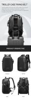 Mochila de Cámara Profesional SLR de 40L Impermeable, Desmontable con Soporte de Tripod - details 8