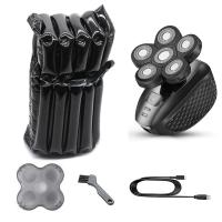 Afeitadora eléctrica 5 en 1, conjunto de aseo masculino, Maquinilla de afeitar para calvo recargable - details 9