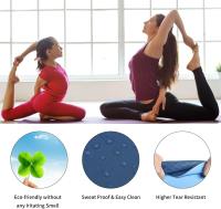 Estera de yoga Gruesa antideslizante Estera de yoga para Mujeres Hombres Estera de ejercicio para gimnasio en casa con TPE Foreign de entrenamiento Ecológico para yoga Meditación Pilates 183x61x0,6 cm - details 1