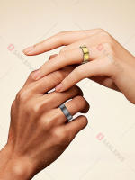 Anillo Inteligente SANLEPUS - Monitor Cardíaco 24/7 + Oxígeno en Sangre | Carga Inalámbrica, 5ATM y Batería 7 Días | Parejas, Deporte y Salud Integral - details 13