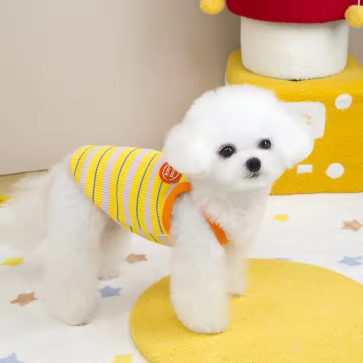 Traje de Verano Para Perros Pequeños Ropa Fina y Fresca para Cachorros - 1
