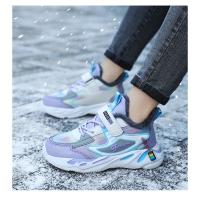 Zapatillas de deporte cálidas para niños, zapatos antideslizantes de cuero para niños, zapatos casuales para caminar, zapatos deportivos para correr, zapatos de algodón para niños, Invierno - details 18