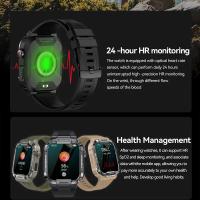 MK66 Smartwatch Reloj para hombre anticaída para exteriores Rastreador de ejercicios IP68 Impermeable Llamada Bluetooth Batería grande Reproducción de música Reloj inteligente deportivo - details 5
