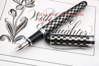 Pluma estilográfica 750 de alta calidad, placa de cobre, caligrafía, punta G, cuerpo redondo floreciente, papelería, suministros escolares de oficina, bolígrafo de tinta - details 2