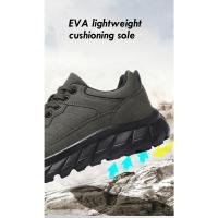Zapatillas de deporte de otoño e invierno para hombre, zapatos informales con plataforma ligera, zapatos deportivos impermeables de talla grande 38-48, calzado para hombre - details 30