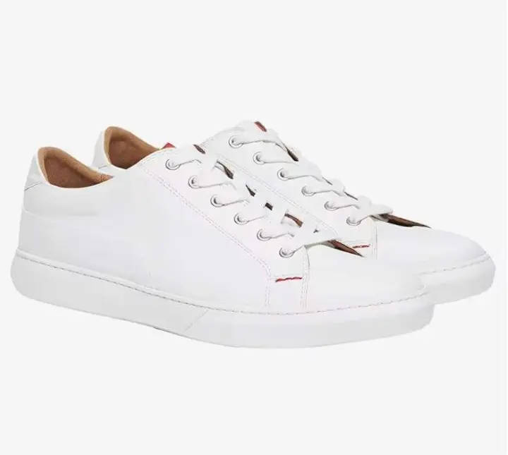 Zapatos deportivos de moda para mujer, calcetines duros de cuero, suela de goma cómoda, nuevas - 1