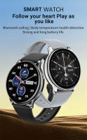 Reloj inteligente con Bluetooth para hombre y mujer, pulsera con Dial personalizado, control del ritmo cardíaco, llamadas, para Android e IOS, 2023 - details 0