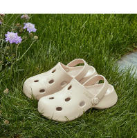 Agujero zapatos de verano al aire libre, zapatos de playa, bolsa de pie no maloliente, cabeza antideslizante, transpirable, uso exterior, zapatos con agujero para adultos - details 3
