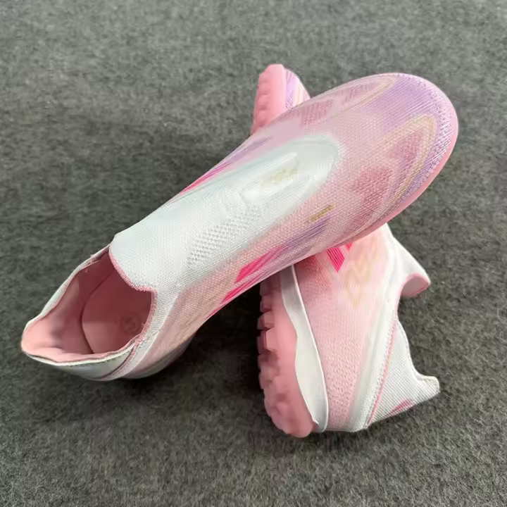 Zapatos de Fútbol Unisex Suela de Goma Resistente a Desgaste Interior de Cuero - 1