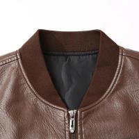 Chaqueta de cuero para hombre, abrigos negros de primavera de gran tamaño 6XL 7XL 8XL de talla grande 2025, motocicleta de calle, otoño, Hip Hop, Softshell impermeable - details 2