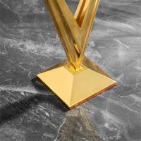 Trofeo de Cristal de Alta Gama Diseño Creativo para Reuniones Anuales Adorno de Empleado Outstanding Medalla de Evento - details 5