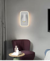 Tomaxin Lámpara de Pared Led Luz Cálida de 350 Grados Rotativa Plegable para Dormitorio, Estudio, Hotel - details 4