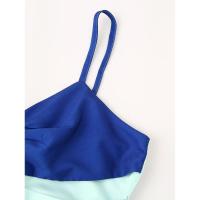 BUNO-2025 Primavera Nuevo vestido de tirantes colgantes con diseño hueco degradado Estilo moderno y elegante para mujer. - details 3