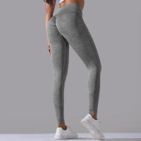Pantalones de yoga para mujer, pantalones deportivos transpirables de cintura alta, ropa de gimnasio para levantamiento de glúteos, entrenamiento - details 41