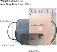 Bolso de hombro para mujer, bolso de hombro de piel sintética para mujer, bolso de mujer con correa de hombro extraíble - details 2