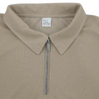 Conjunto de camisa polo para hombre, camiseta de manga corta con solapa ajustada, color sólido, gofre, informal, verano 2025 - details 27