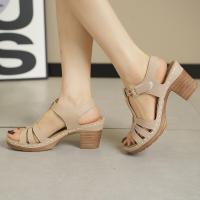 Sandalias de tacón alto para mujer, zapatos de verano, a la moda - details 7