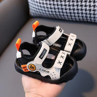 Sandalias anti-retroceso Baotou, zapatos de playa antideslizantes de suela blanda para niños marea - details 21