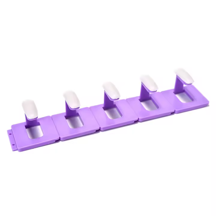 Soporte de Exhibición para Punta de Uñas KADS Accesorios Profesionales de Manicura Removible Herramientas de Salón DIY Entrenamiento de Arte  3 Colores - 1