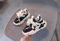 Zapatos deportivos casuales de cuero para niños y niñas, zapatillas de deporte de malla, transpirables, suela suave - details 10