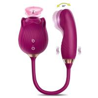 Empaque privado SEX Sucker Estimulador de pezones Clítoris Movimiento de dedo Vibrador de punto G Masturbador femenino Juguete sexual para mujeres - details 7