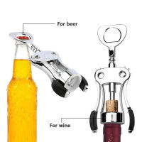 Wing sacacorchos removedor de corcho, abridor de cerveza roja de primera calidad, accesorios reutilizables para botellas de vino - details 0
