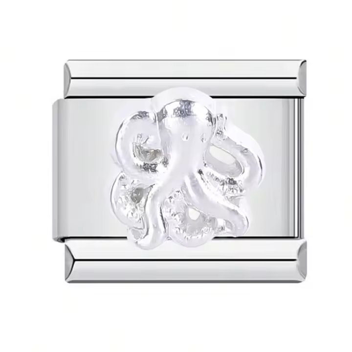 Pandach-abalorios de la serie oceánica, delfines, tortugas, gaviota, ballena, enlaces italianos, pulsera de 9mm, fabricación de joyas de acero inoxidable - 1