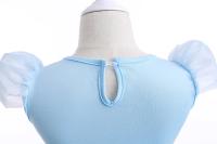 Vestido de princesa de lentejuelas de verano para niños, disfraz con estampado azul, vestido elegante de Reina de la nieve para niñas, regalo de cumpleaños para niños - details 4