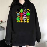 Sprunki Sudadera con capucha patrón de moda suéter de anime cómico tela suave chica hoddie jersey harajuku estilo moderno diseñador cómic - details 4