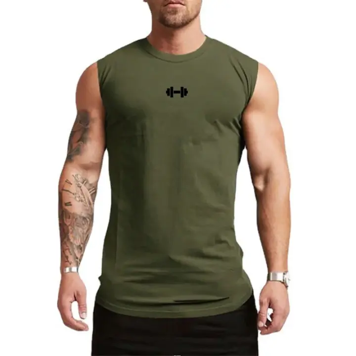 Camiseta deportiva de manga corta para hombre, Chaleco de entrenamiento de tiro, baloncesto, estilo americano - 1