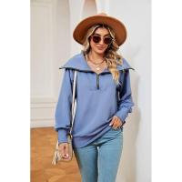 Sudadera con capucha de mujer de manga larga de moda de invierno con - details 20