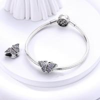 Silver Fit-pulsera de circonio para mujer, serie de mariposas de 3mm, joyería artesanal, nuevos artículos, Material metálico - details 45