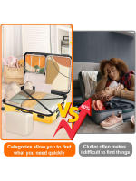 Juego De Bolsas Organizadoras De Viaje 7/8/9/10 Pcs Cubos De Empaque Portátiles Para Maleta Ropa Y Zapatos Organizador De Bolsos - details 13