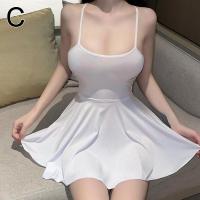 Vestido Mini de Lentejuelas de Moda para Mujeres Uniforme Suave, Sin Espalda, con Volantes, Perfecto para Clubes Nocturnos - details 15