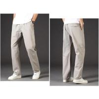 Pantalones cargo para hombre, ropa de trabajo de algodón para primavera y verano - details 1