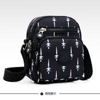 Nuevo bolso de tela de flores de hombro, bolso de mensajero informal de moda, mochila pequeña de compras - details 32
