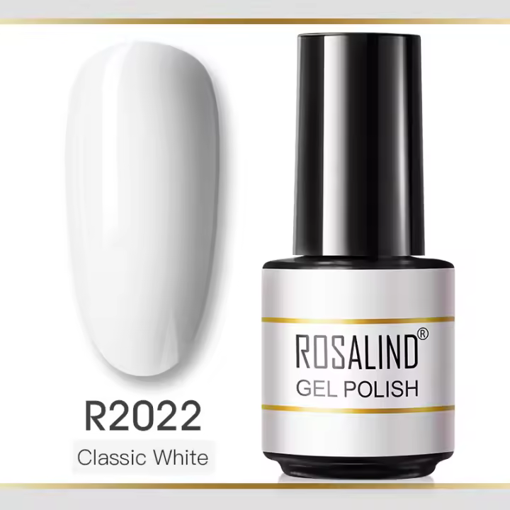 ROSALIND-esmalte de Gel semipermanente para uñas, barniz híbrido con purpurina UV Led para manicura artística, imprimación para capa superior y Base - 1