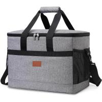 Bolsa térmica plegable de gran capacidad de 35L, bolsa de almuerzo para Picnic aislada, bolsa de refrigeración para viajes al aire libre, Camping, barbacoa, fiesta familiar - details 4