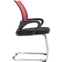 Cantilever Eureka I Silla de Oficina Moderna con Reposabrazos y Sin Ruedas, Color:Gris - details 16