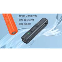 para perros y gatos, dispositivo de entrenamiento antiladridos, entrenador LED ultrasónico con repelente de linterna - details 12