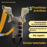 tirachinas,Aleación de aluminio cazador tirachinas al aire libre real poder de combate - details 3