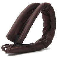 Tope de tiro de doble puerta marrón, excluidor de doble calado, aislador de aire, protector de ventanas Dodger, ahorro de energía - details 3