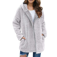 Abrigo de manga larga de Color liso para mujer, ropa de otoño para la escuela, oficina, salón, diario - details 5