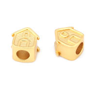 Pulseras de Brass Dorado Mate 4PCS Grande Agujero Abalorios para Hacer Joyas DIY - details 10
